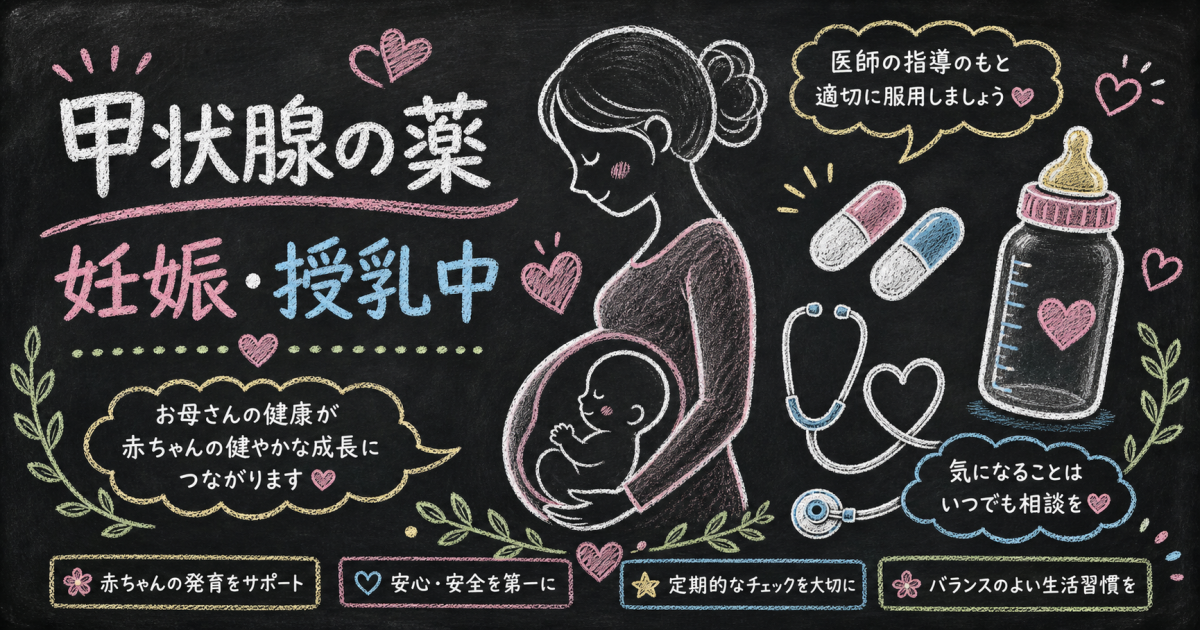 妊娠中・授乳中の甲状腺の薬の安全性は?赤ちゃんへの影響と不安解消