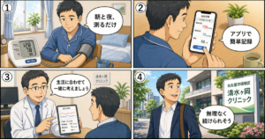 【よくある誤解】一度でも血圧の薬（降圧薬）を飲み始めたら一生やめられないのか？
