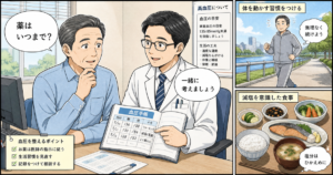 高血圧の薬は一生飲む？減薬を目指す生活習慣と医師への相談法