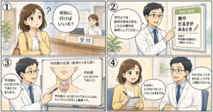 首の腫れを引き起こす代表的な原因と病気